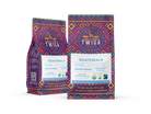 Two 12 oz pouches of Guatemala dark roast whole bean coffee