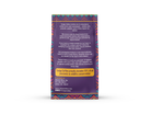 Back of the Decaf Ethiopia Sidamo pouch, with Twiga's sourcing story and wildlife conservation pledge
