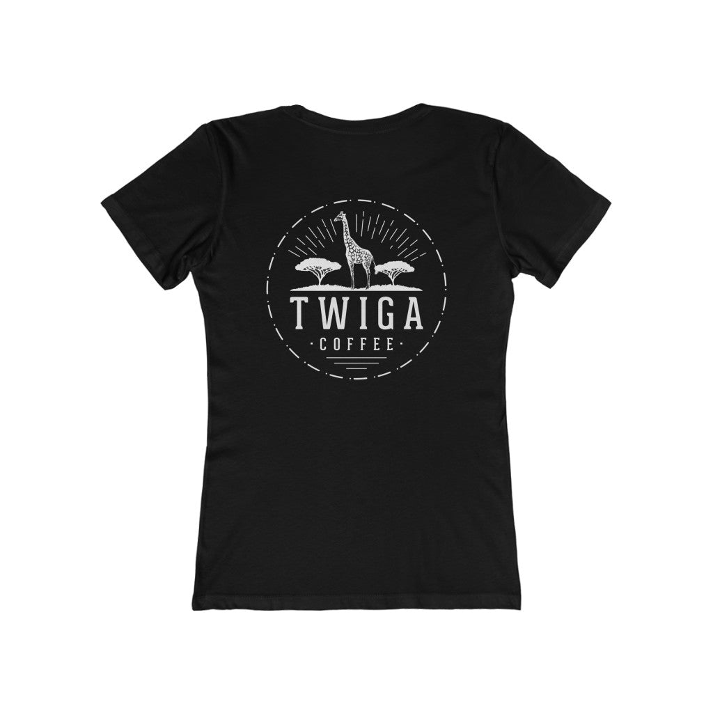 Women’s Short Sleeve Twiga Coffee T-shirt